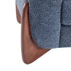 Christopher Knight Home Modern Boucle Upholstered 2-Seater Sofa with Birch Wood Legs