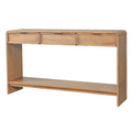 Christopher Knight Home Baird 34.2"  Retro Wood Accent Cabinet with 3 Drawers and 1 Shelf, Natural