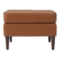Christopher Knight Home Soren Modern Rubberwood Upholstered Bench, Brown