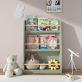 GDFStudio Tian Modern Wood 22.83''W 3 Tier Kids Book Shelf, Sage