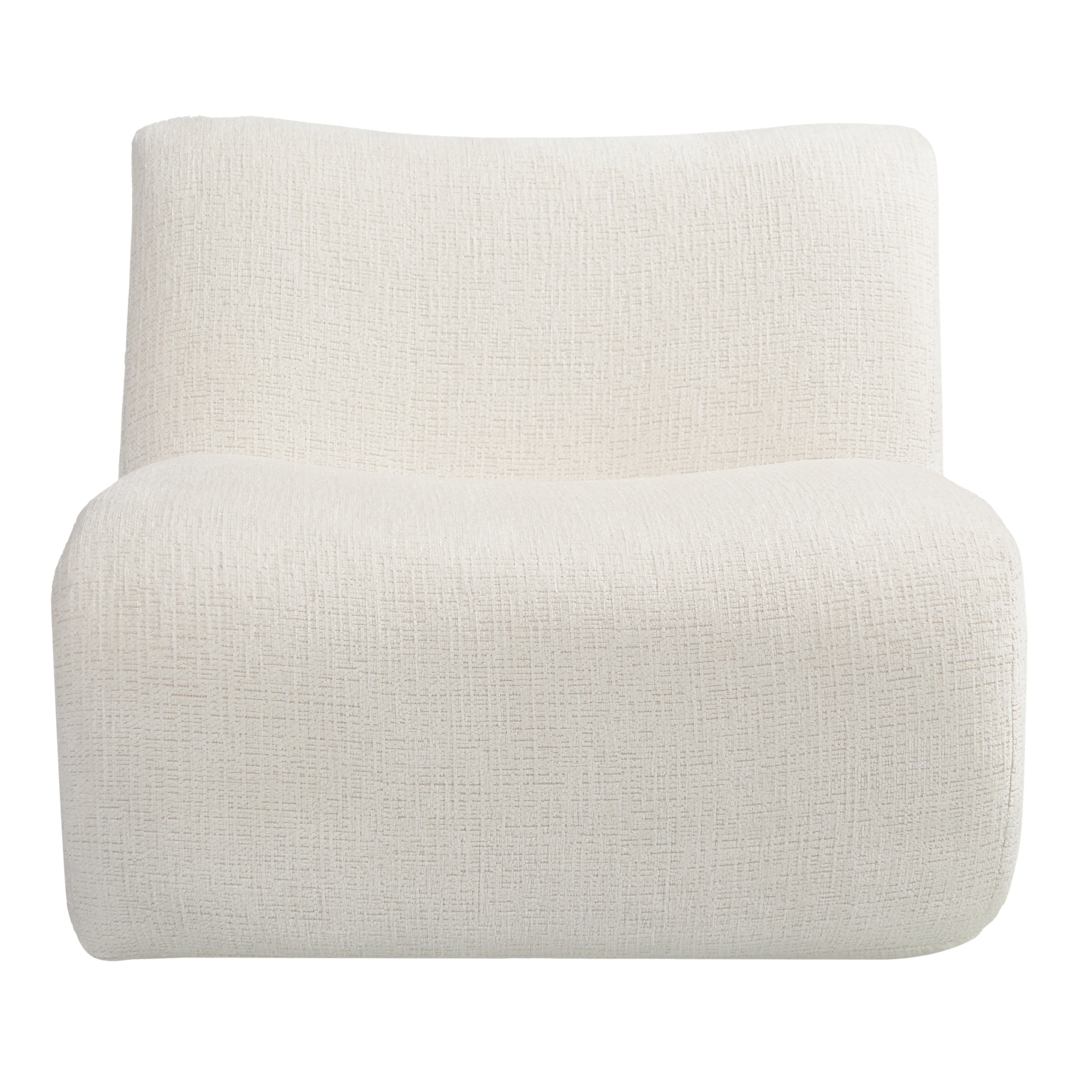 Christopher Knight Home Crinti Modern Modular Armless Accent Chair with Foam Cushion, Beige