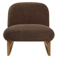 Christopher Knight Home Arnold Mid-Century Modern Upholstered Accent Chair, Brown