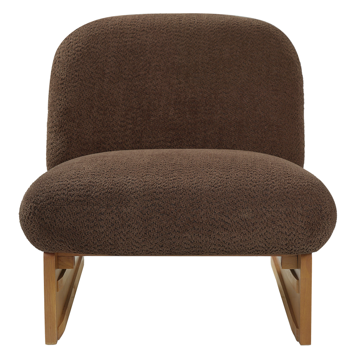 Christopher Knight Home Arnold Mid-Century Modern Upholstered Accent Chair, Brown