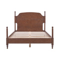 Christopher Knight Home Arae Traditional Rubberwood Post Bed with Arched Headboard, Brown, Queen