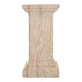 Christopher Knight Home Harlow Modern 25"H Square Lightweight Concrete Outdoor Plant Stand, Natural