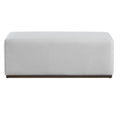 Christopher Knight Home Photine Modern Minimalist Versatile Footstool Ottoman, White