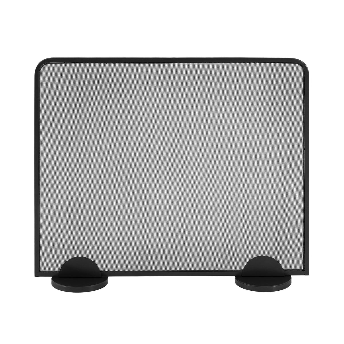 Christopher Knight Home Evin Modern Freestanding Single?Panel Iron Fireplace Screen, Black