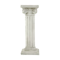 Christopher Knight Home Arion Traditional Outdoor Lightweight Concrete Pedestal Column Plant Stand, Antique White