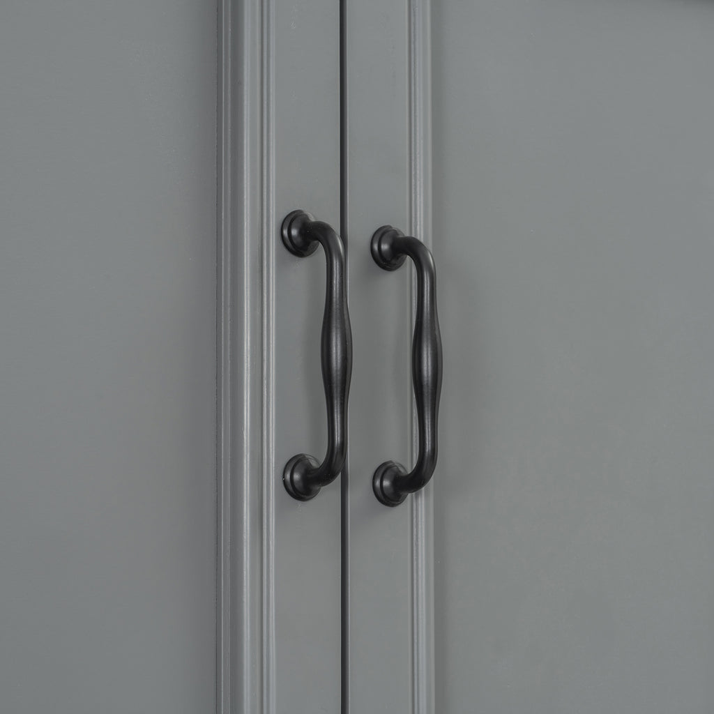 Twin Size Murphy Bed with Desk & Storage, Wall Bed with Cabinets, Drawers and Wardrobe for Small Apartments