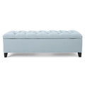 Christopher Knight Home Tufted Storage Ottoman Bench with Hidden Compartment & Soft-Close Hinges