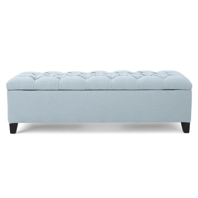Christopher Knight Home Tufted Storage Ottoman Bench with Hidden Compartment & Soft-Close Hinges