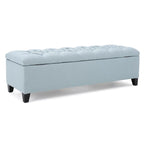 Christopher Knight Home Tufted Storage Ottoman Bench with Hidden Compartment & Soft-Close Hinges