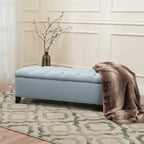 Christopher Knight Home Tufted Storage Ottoman Bench with Hidden Compartment & Soft-Close Hinges