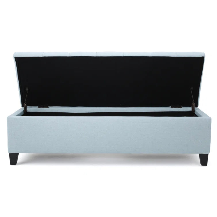 Christopher Knight Home Tufted Storage Ottoman Bench with Hidden Compartment & Soft-Close Hinges