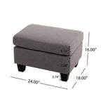 Modern Footstool Ottoman ¨C Portable Accent Seat, Durable Frame & Stylish Upholstery