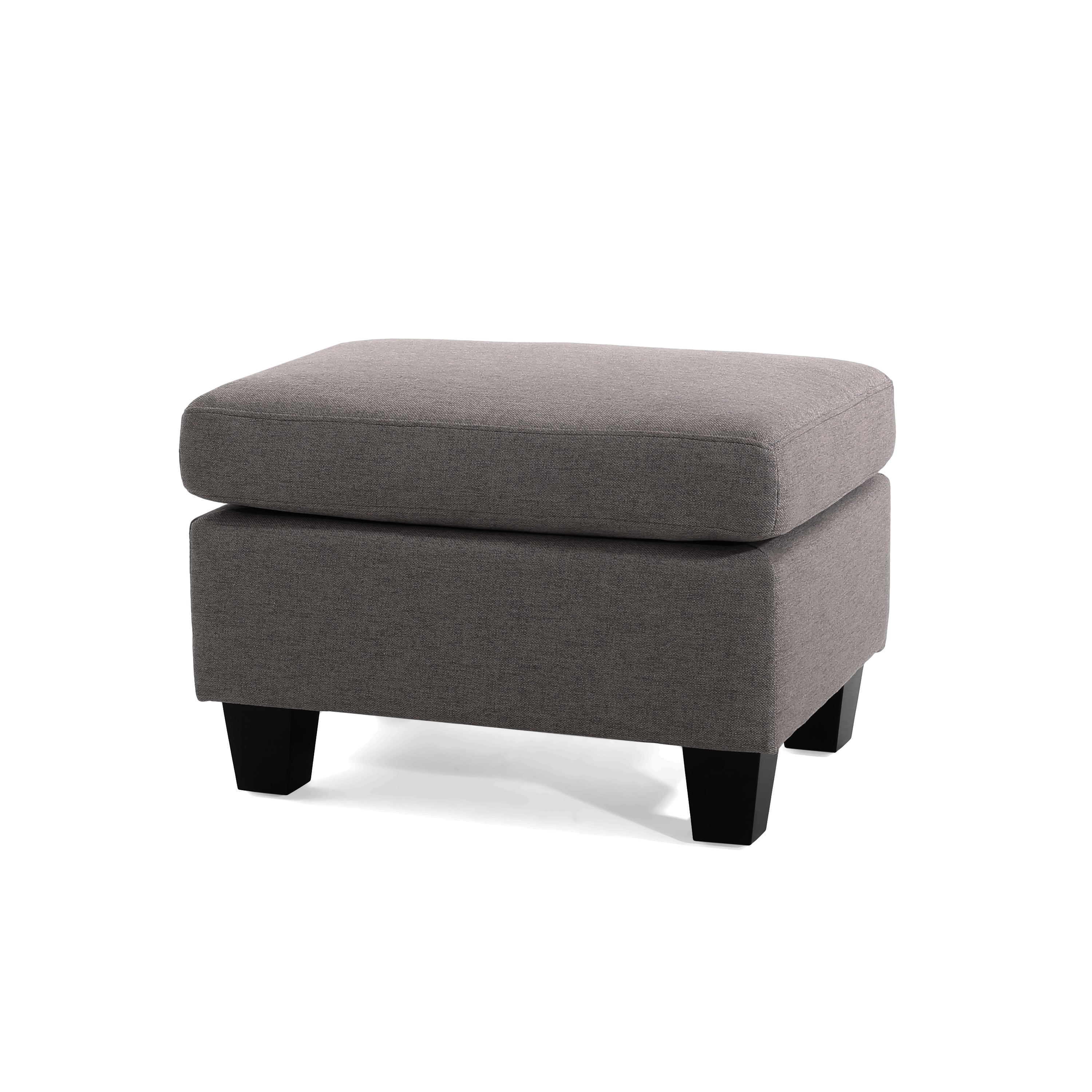 Modern Footstool Ottoman – Portable Accent Seat, Durable Frame & Stylish Upholstery