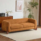Christopher Knight Home 82" Boucle Sofa with Birch Wood Legs – Modern Cozy Upholstered 3-Seater