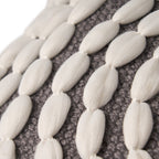 Rosalyn Fabric Round Pouf Ottoman