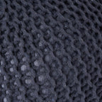 Abena Knitted Cotton Pouf