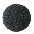 Corisande Knitted Cotton Pouf