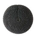 Hershel Knitted Cotton Pouf