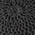 Hershel Knitted Cotton Pouf