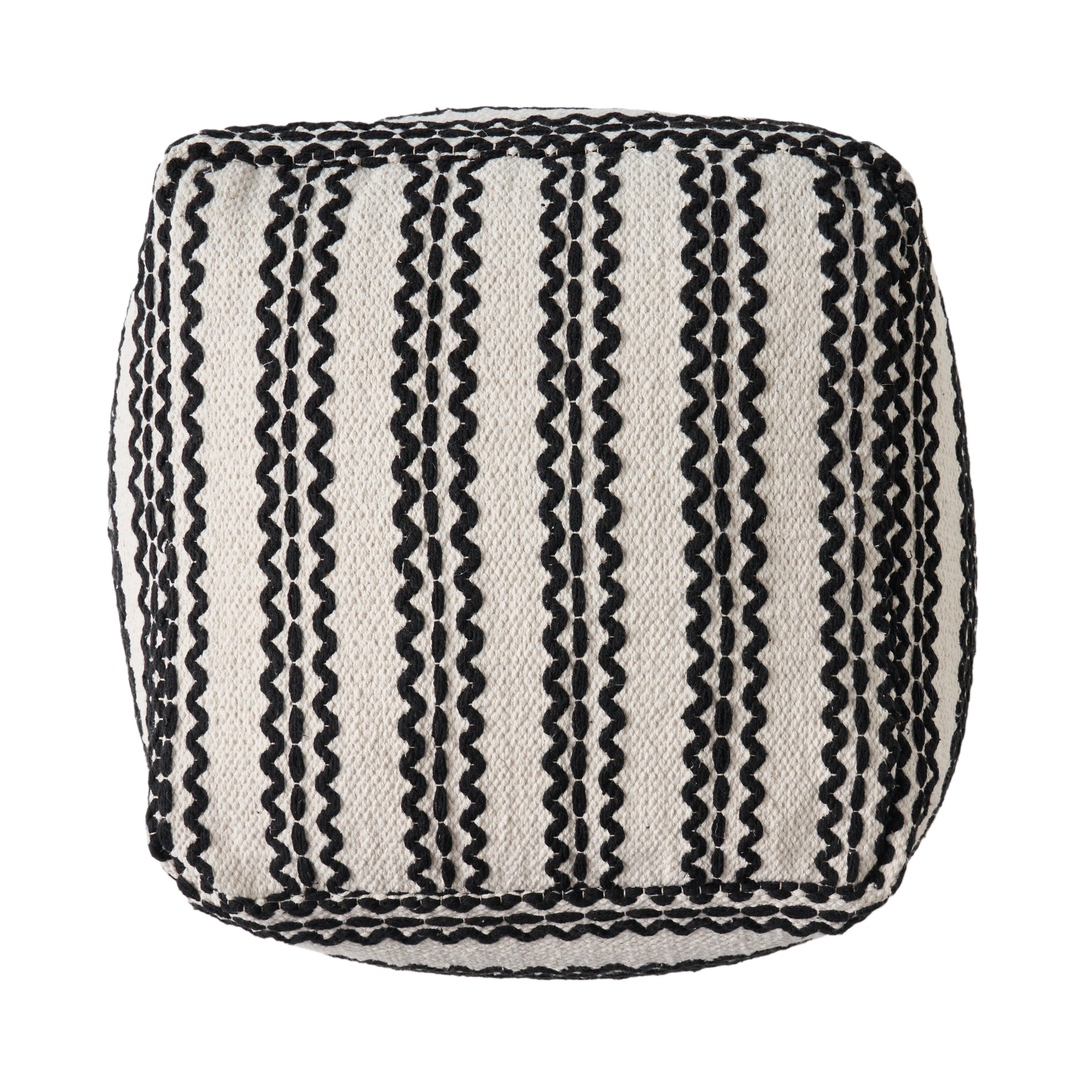 Davis Boho Cotton Pouf