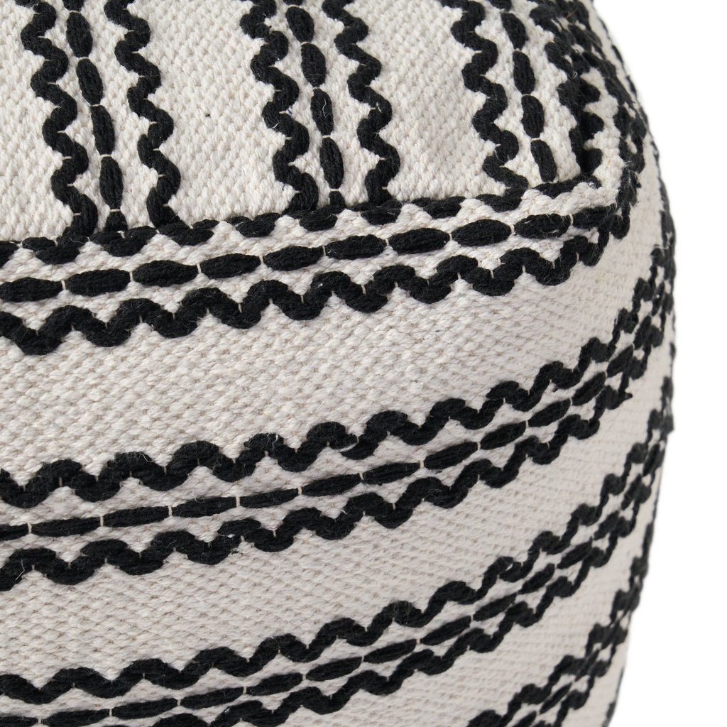 Davis Boho Cotton Pouf