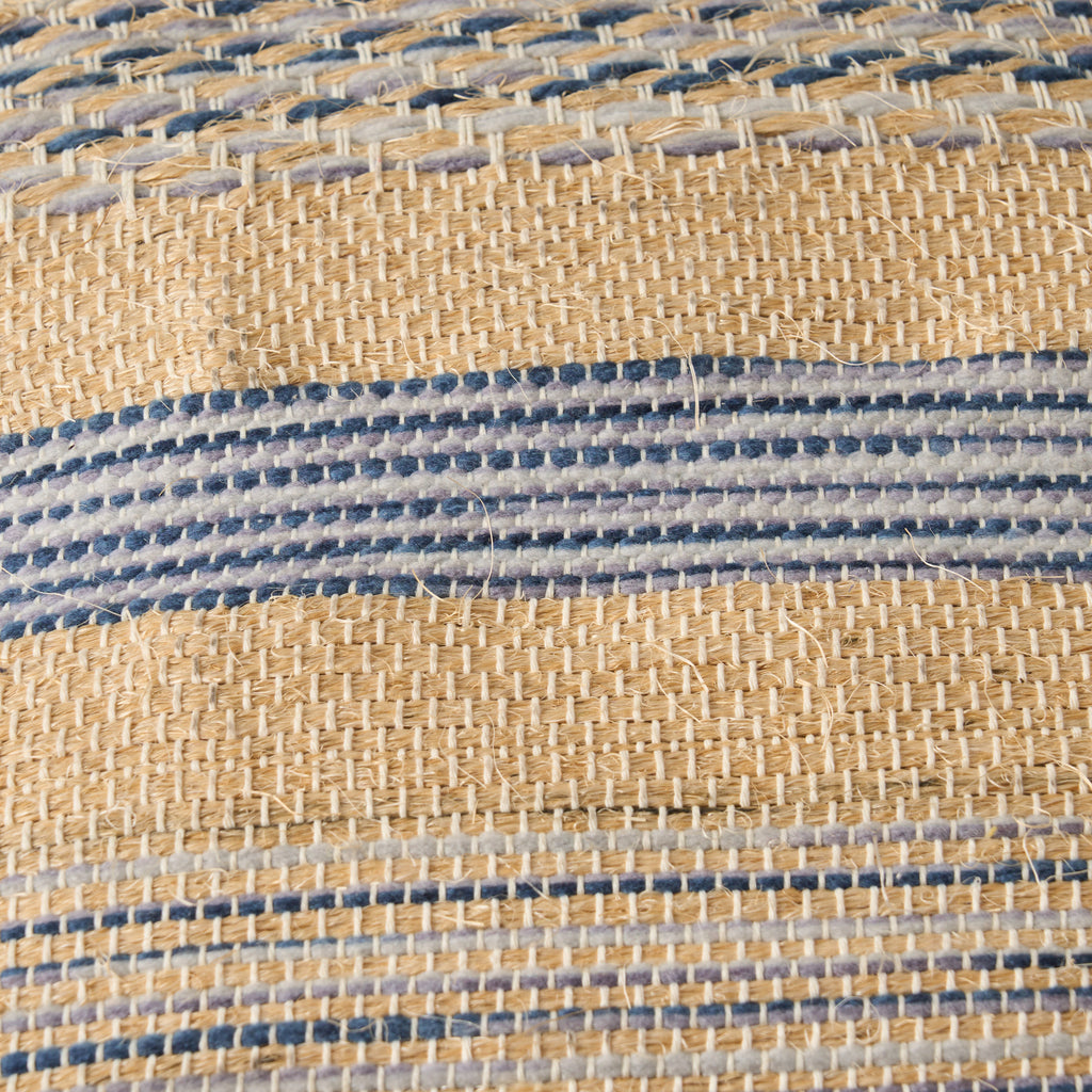 Lola Boho Handcrafted Fabric Cube Pouf