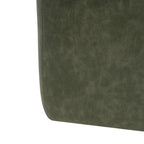 Christopher Knight Home Modern Faux Leather Sectional Ottoman ¨C Modular Square Living Room Footrest