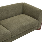 Christopher Knight Home 82" Boucle Sofa with Birch Wood Legs – Modern Cozy Upholstered 3-Seater