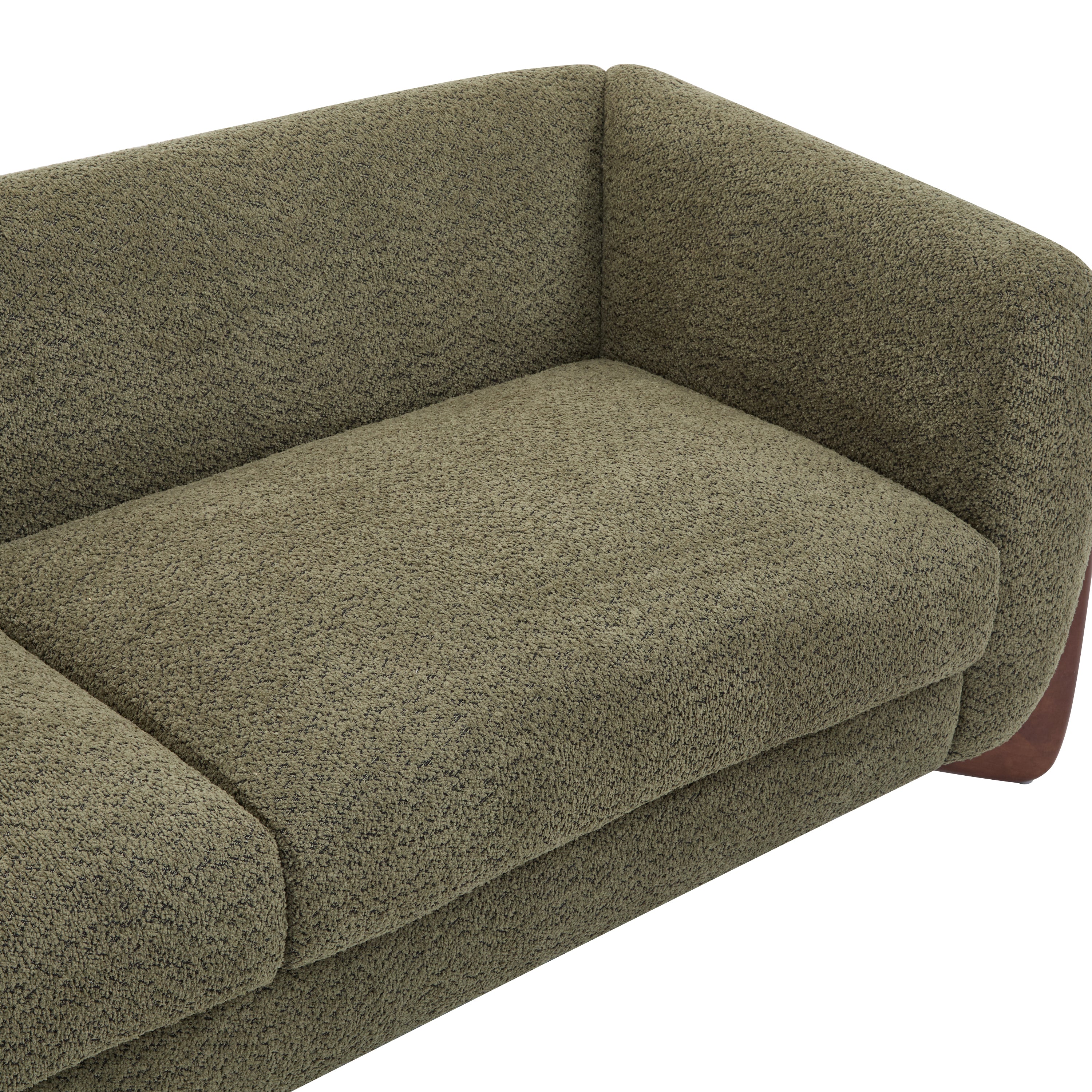 Christopher Knight Home 82" Boucle Sofa with Birch Wood Legs – Modern Cozy Upholstered 3-Seater