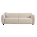 Christopher Knight Home Ifa 84" Modern 3-Seater Upholstered Sofa, Beige