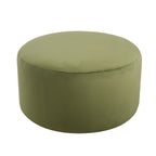 Christopher Knight Home Modern Round Velvet Ottoman ¨C Living Room Footrest & Side Table