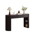 Christopher Knight Home Sorin Retro Curved Console Table with 3 Drawers, Espresso