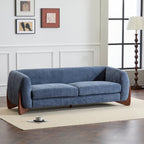 Christopher Knight Home 82" Boucle Sofa with Birch Wood Legs – Modern Cozy Upholstered 3-Seater