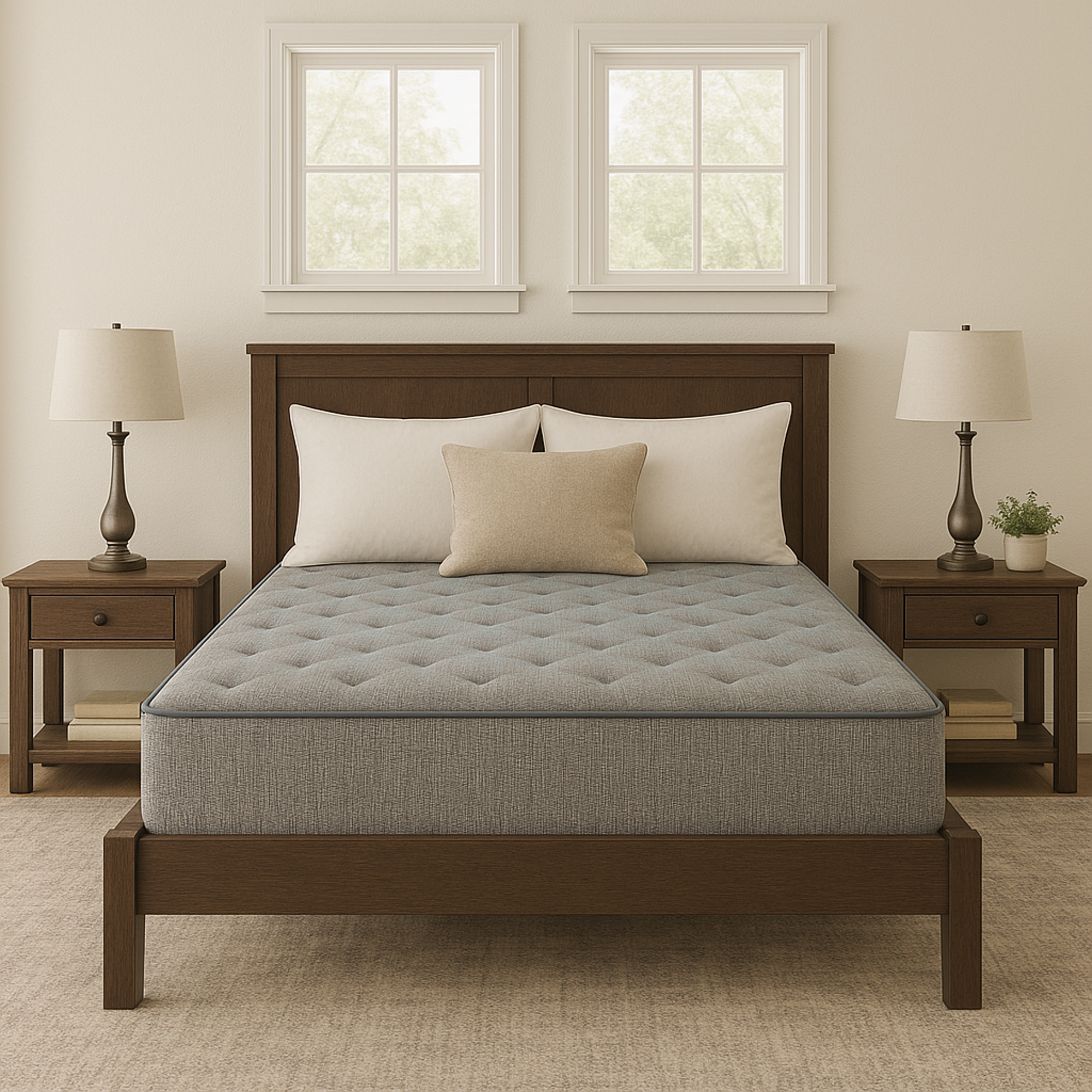 Christopher Knight Home Restonic 9" Mattress, Queen