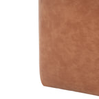 Christopher Knight Home Modern Faux Leather Sectional Ottoman ¨C Modular Square Living Room Footrest