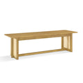 Christopher Knight Home Metis Boho Rubberwood Rattan Dining Bench, Natural