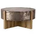 Christopher Knight Home Prisca Rustic Burnt Wood Coffee Table, Brown