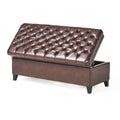 Christopher Knight Home 50" Storage Ottoman Bench with Hidden Storage
