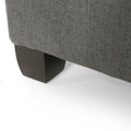 Tufted Square Storage Ottoman with Soft-Closing Hinges & Upholstered Lid
