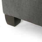 Tufted Square Storage Ottoman with Soft-Closing Hinges & Upholstered Lid