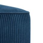 Christopher Knight Home Modern Corduroy Sectional Ottoman ¨C Modular Square Living Room Footrest