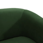 Velvet Loveseat ¨C Modern Glam Minimalist Sofa for Living Room