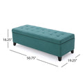 Christopher Knight Home Modern Storage Ottoman Bench with Hidden Storage & Versatile Seating