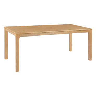 Christopher Knight Home Bradley Modern Minimalist 70" Solid Rubber Wood Rectangular Dining Table, Natural