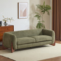 Christopher Knight Home 82" Boucle Sofa with Birch Wood Legs – Modern Cozy Upholstered 3-Seater