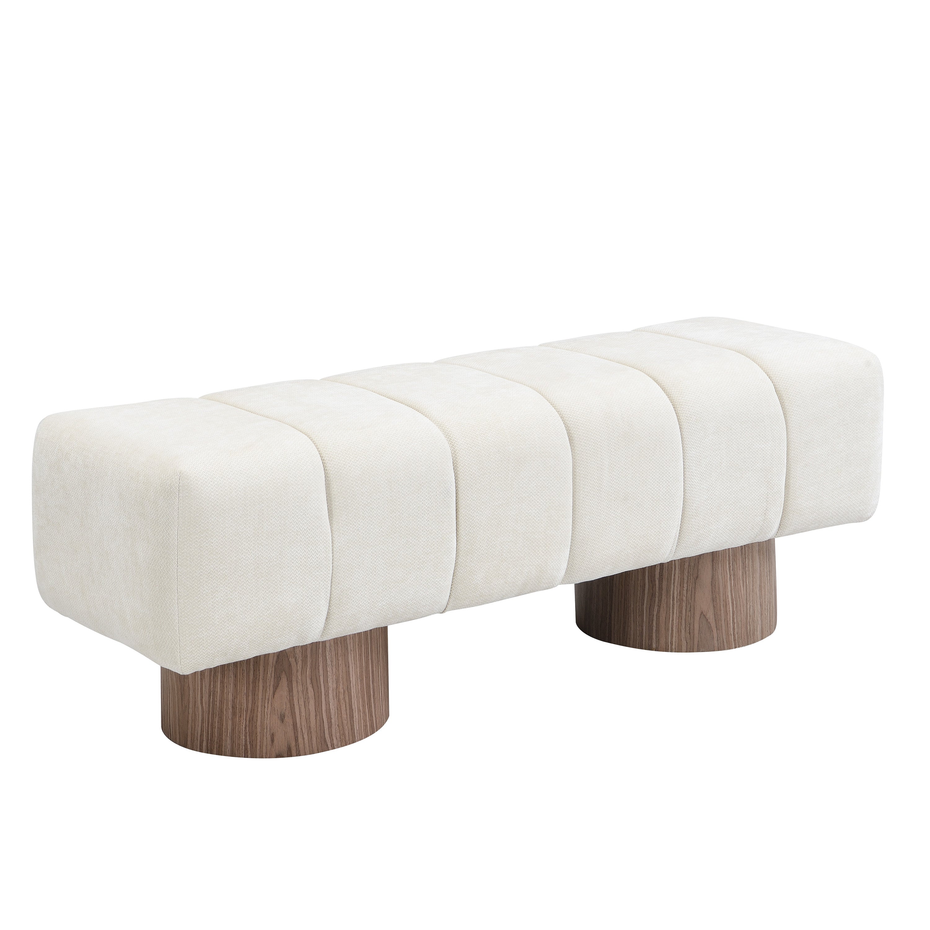 Christopher Knight Home Gale 50" Contemporary Muti-functional Chenille Upholstered Dining Bench, Beige