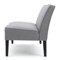 Modern Upholstered Loveseat with Solid Wood Frame & Birch Legs